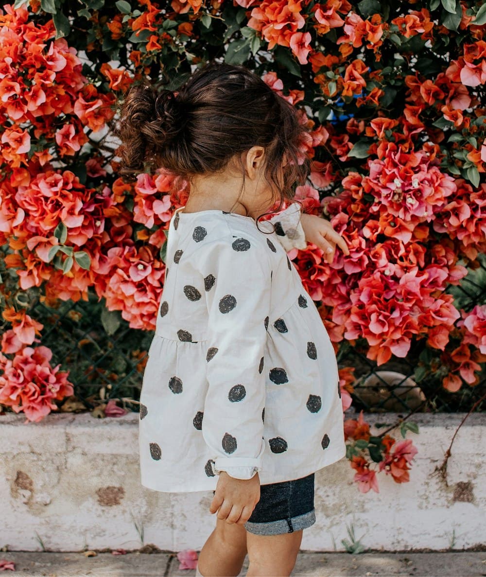 Girls Floral Party Dress alternate view